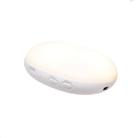 Moonie 2.0 Organic Humming Kaninchen mit Lampe, polarweiss