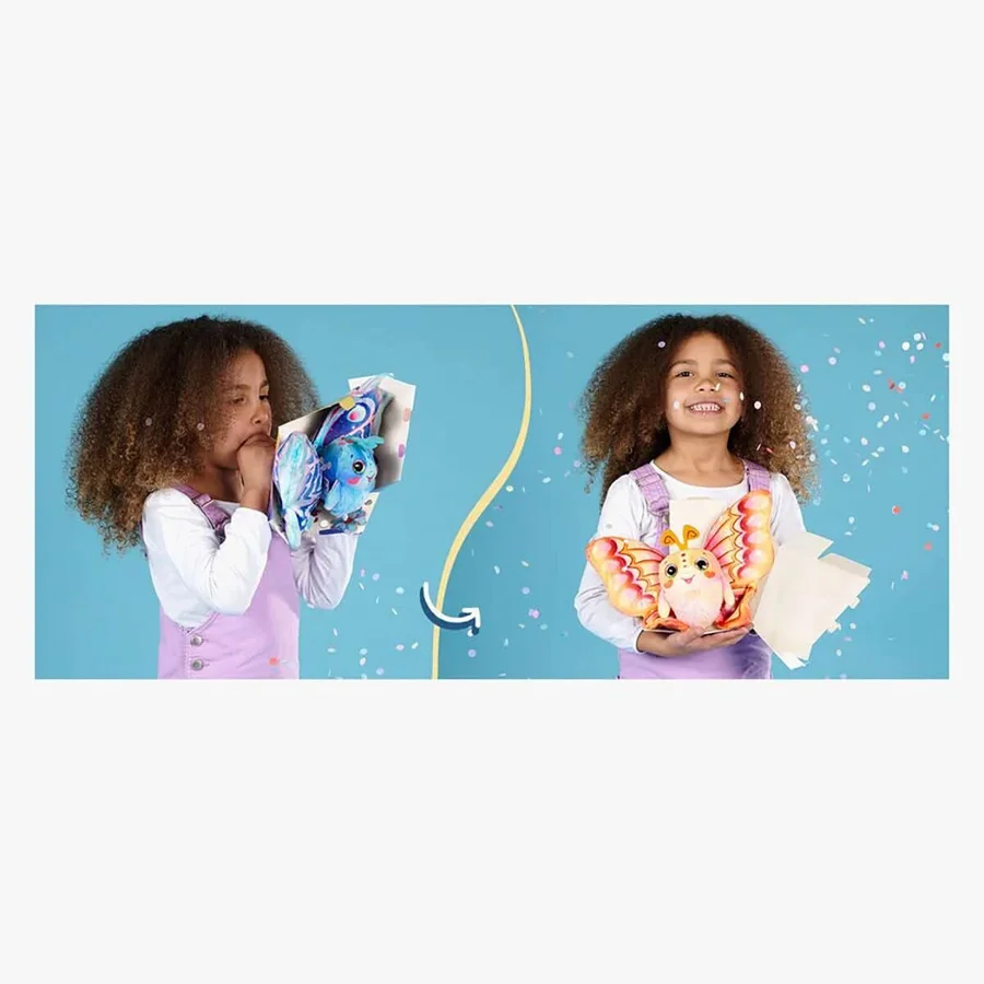 Fluffyfly Schmetterling, Gelb