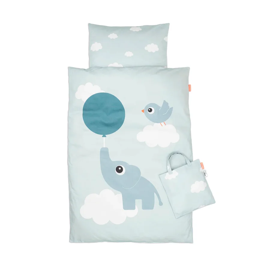 Baby Bettwäsche Elphee Blue, Done by Deer