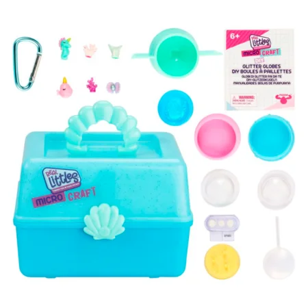 Real Littles micro crafts, glitter globes