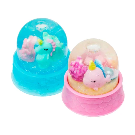 Real Littles micro crafts, glitter globes