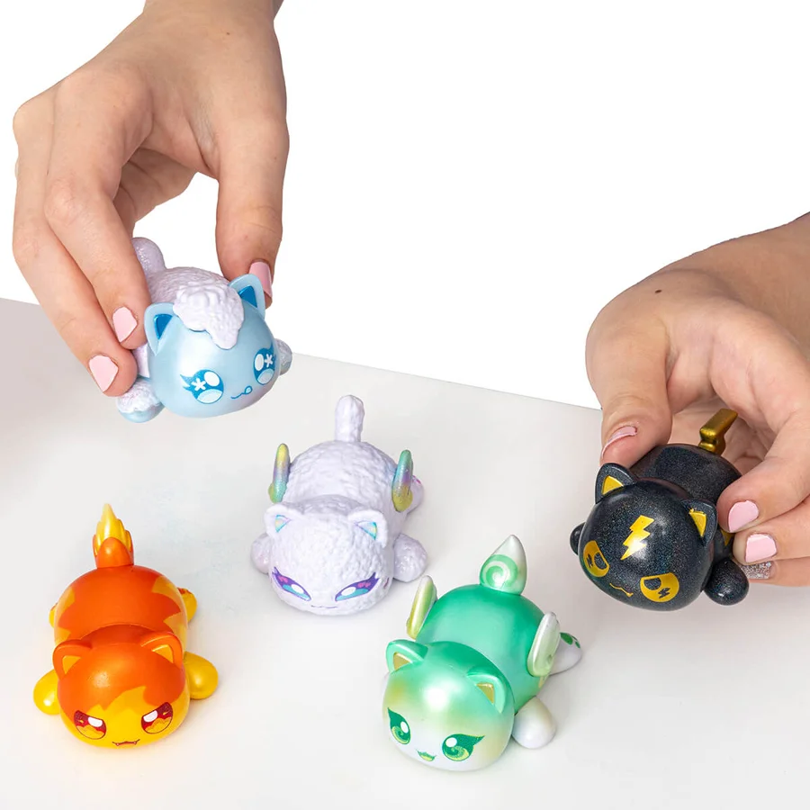  Aphmau Mystery Meemeow, 5er-Pack Alemental Figuren