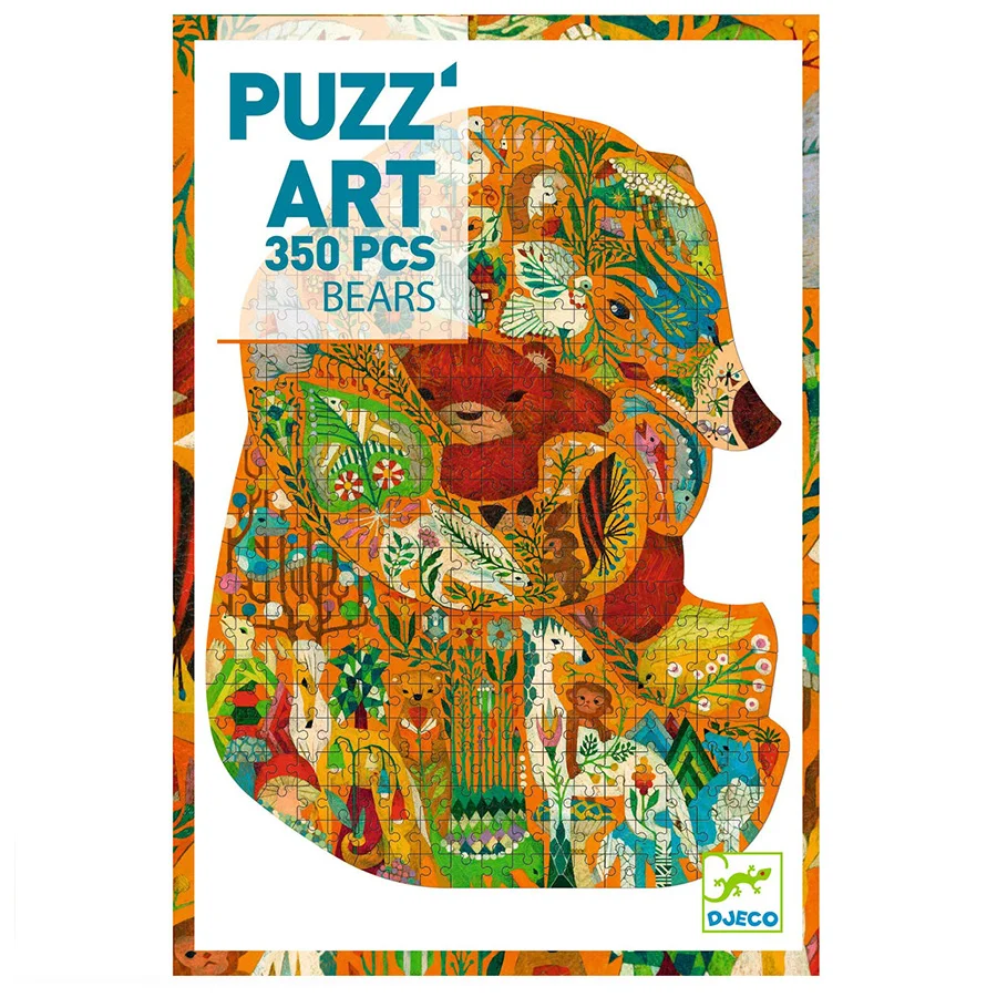 Djeco Puzz'art Puzzle Bär, 350 Teile