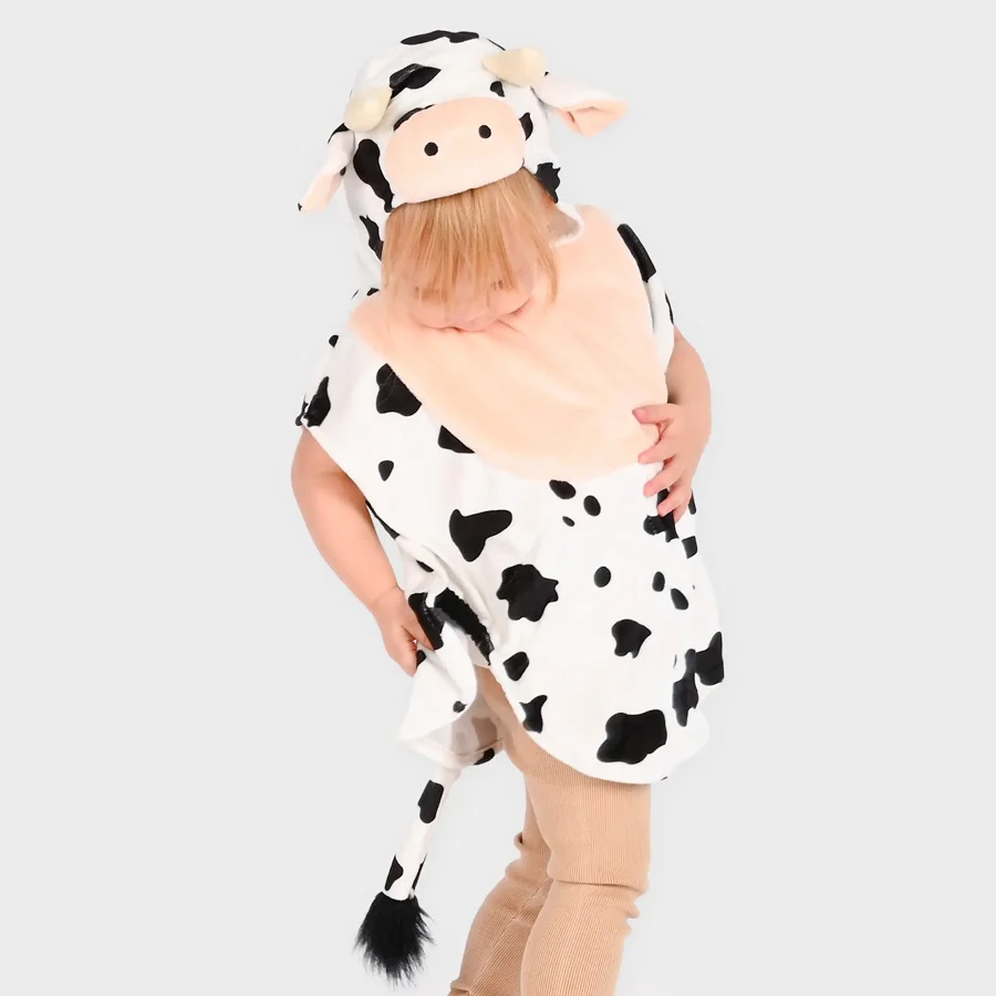 Den Goda Fen Kostüm - Kuhmantel 1-4 Jahre