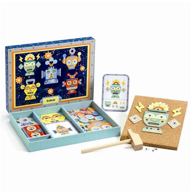 Djeco Hammer-Mosaik, Roboter