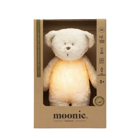 Moonie 2.0 Organic Humming Bär mit Lampe, polar