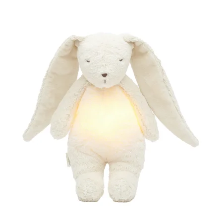 Moonie 2.0 Organic Humming Kaninchen mit Lampe, polarweiss