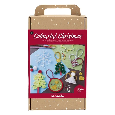 DIY Bunte Weihnachten Mix, Weihnachtsfiguren