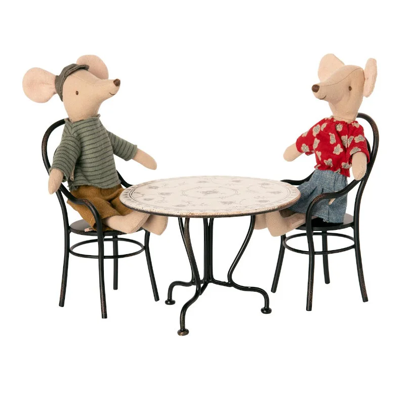 Maileg Esstisch und 2 Stühle