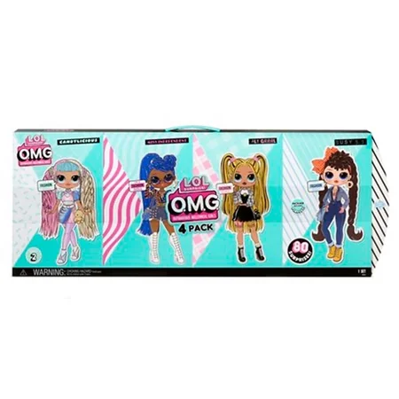 L.O.L. Surprise OMG 4-pak, Serie 2 - pakke A