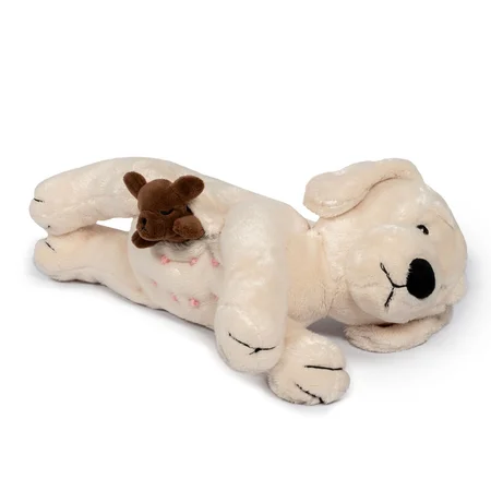 byASTRUP® Plüschhund mit Welpen