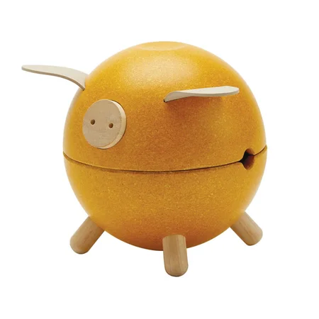 Plantoys Sparegris - gul