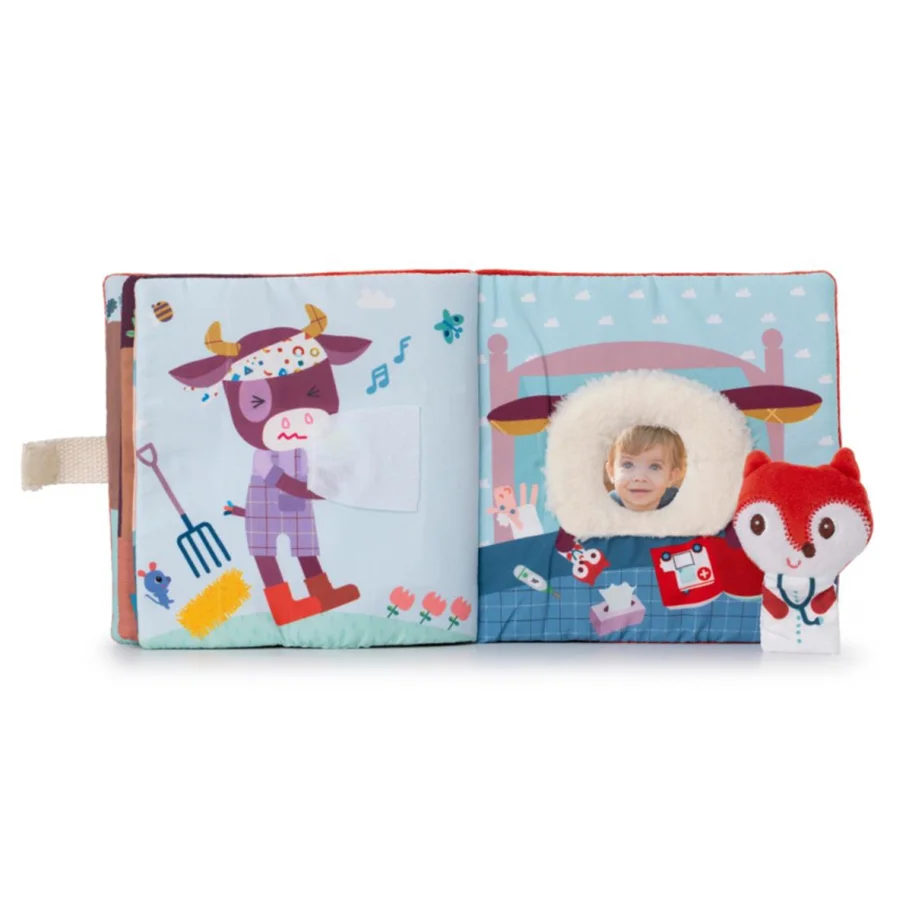 Stoffbuch Krankenwagen Alice, Lilliputiens