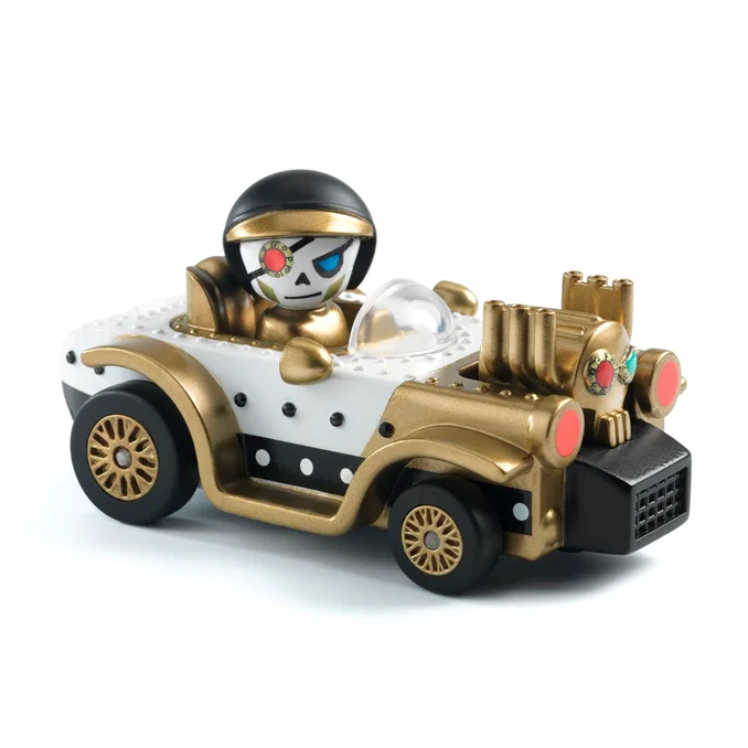 Djeco Crazy Motors Totenkopfauto