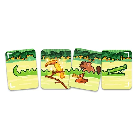 Djeco Kartenspiel, Safari Croco