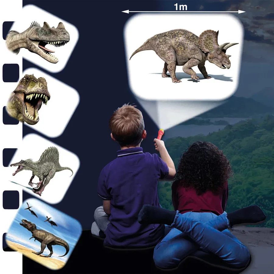 Brainstorm Projekter Taschenlampe, Dinosaurier