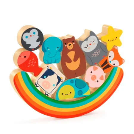 Djeco Relief Puzzle, Puzz and Boom, Regenbogen