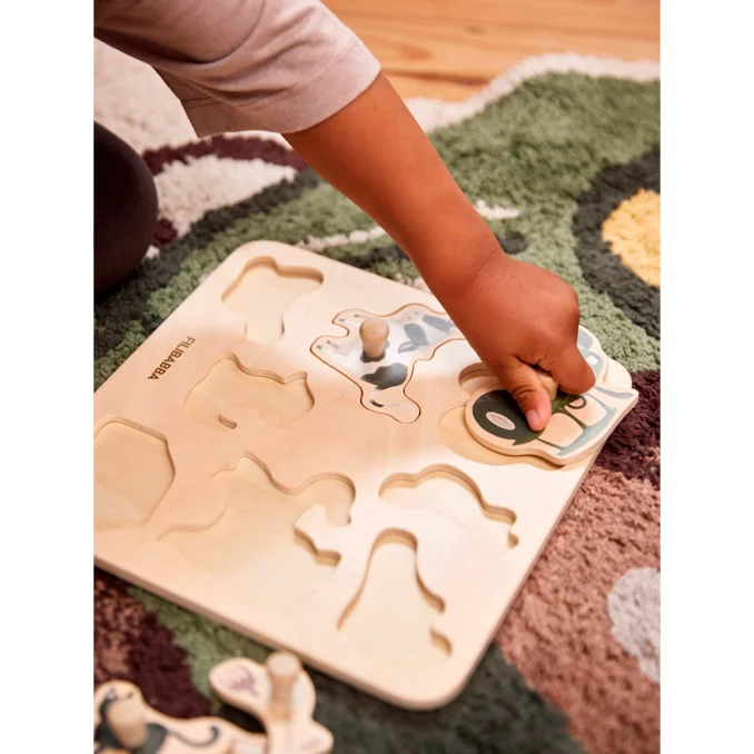 Filibabba træpuslespil, bondegården