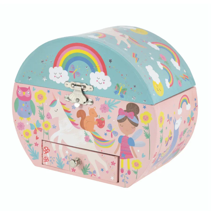 Schmuckschatulle - Regenbogenfee, Floss & Rock