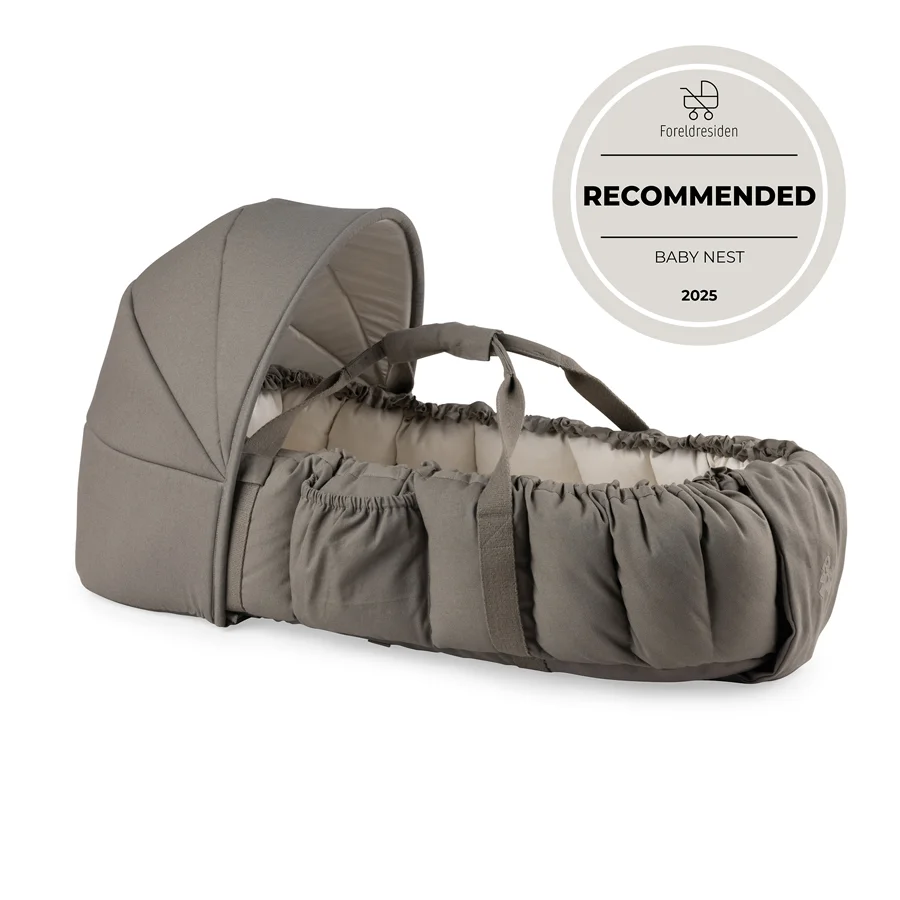 Sebra Verdeck für 3 in 1 Babynest, Dark Olive