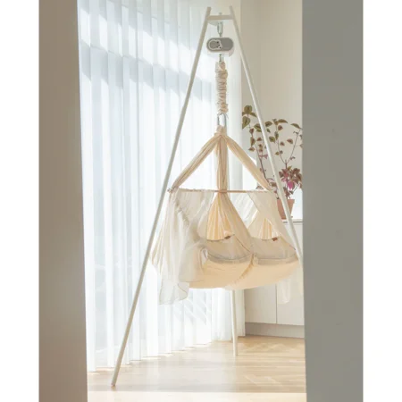 Membantu Federwiegen-Stativ - Premium, weiß