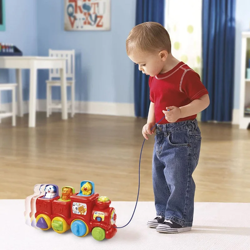Vtech Zug mit Pop-up-Freunden