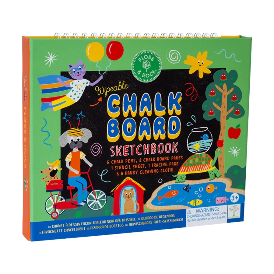 Tafel Skizzenbuch - Haustiere, Floss & Rock