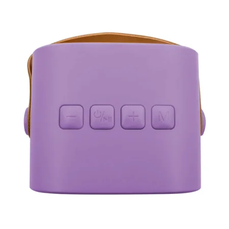 Lalarma kabelloser Lautsprecher mit Mikrofon, lila