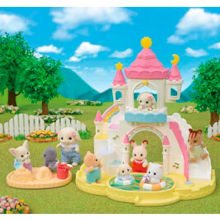 Sylvanian Families Kindergarten-Sandkasten und -Pool