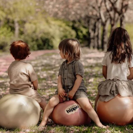 Find that hippo Hüpfball, old gold 