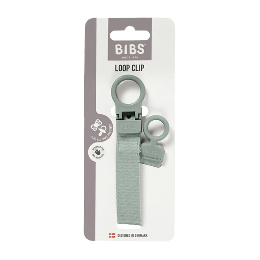 Bibs Schnullerkette Loop Sage