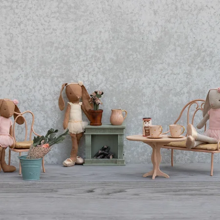 Maileg ovaler Tisch, Mini - Nature