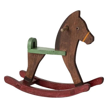 Maileg Schaukelpferd, dunkelbraun