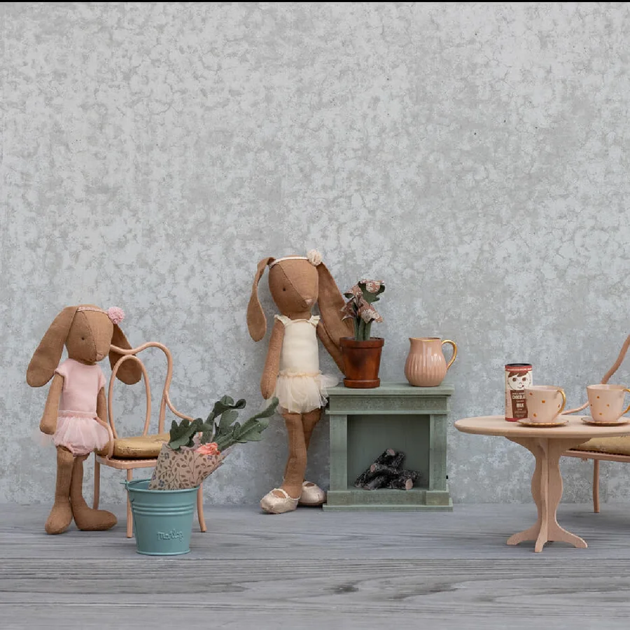 Maileg Vintage Stuhl, Mini - Dark Powder