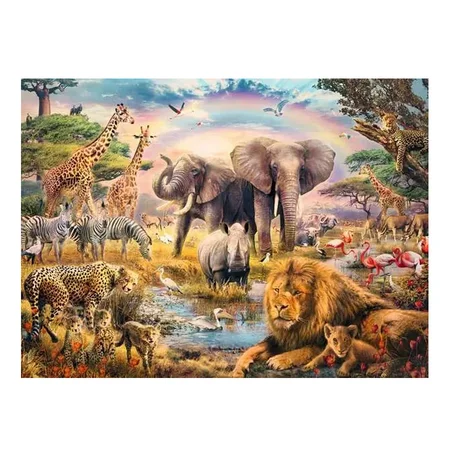 Ravensburger Puzzle, Wilde Tiere – 100 Teile