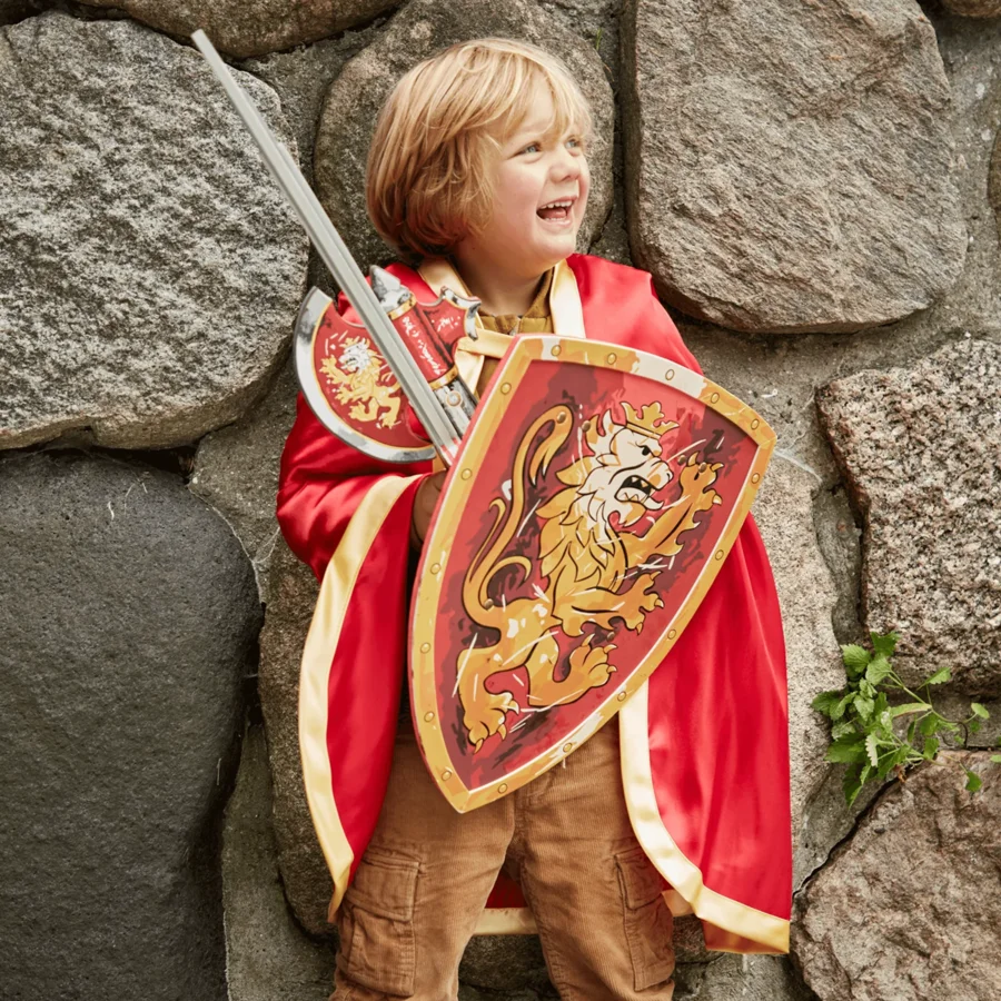 Liontouch Knight Line Ritterschwert, schwarz-grau