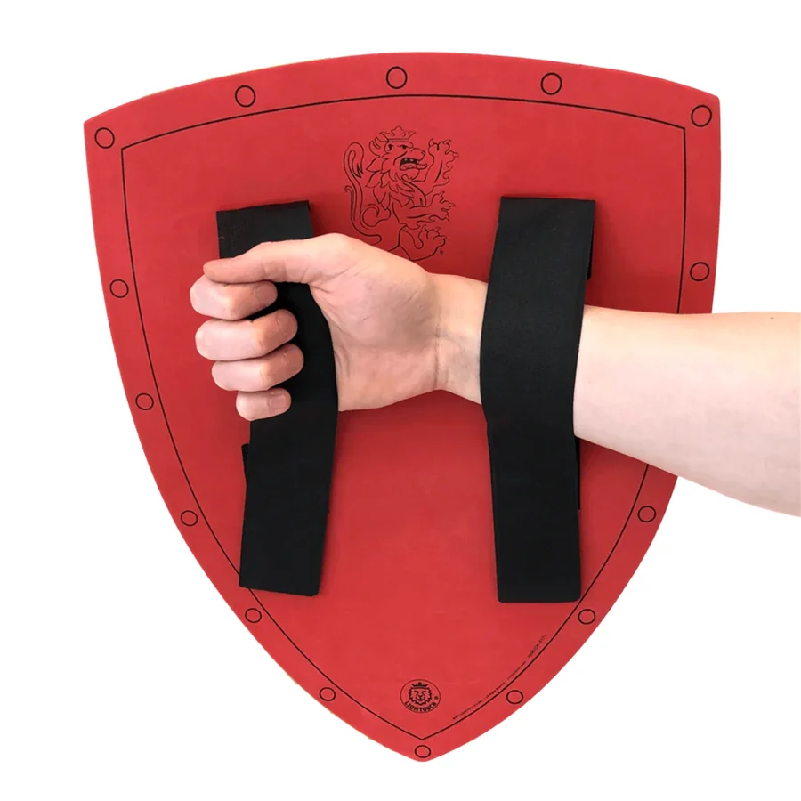 Liontouch Knight Line, Ritterschild, rot/gold