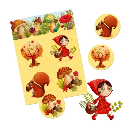 Djeco Bilderlotterie, Die 4 Jahreszeiten