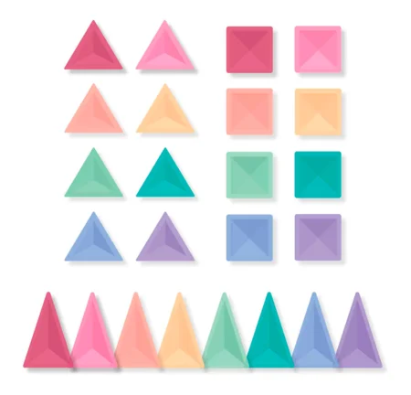 Connetix Magnetbausteine pastell - 32 Teile