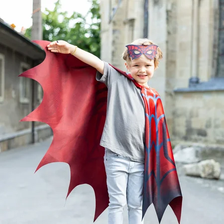 Great Pretenders Spinnencape & Maske