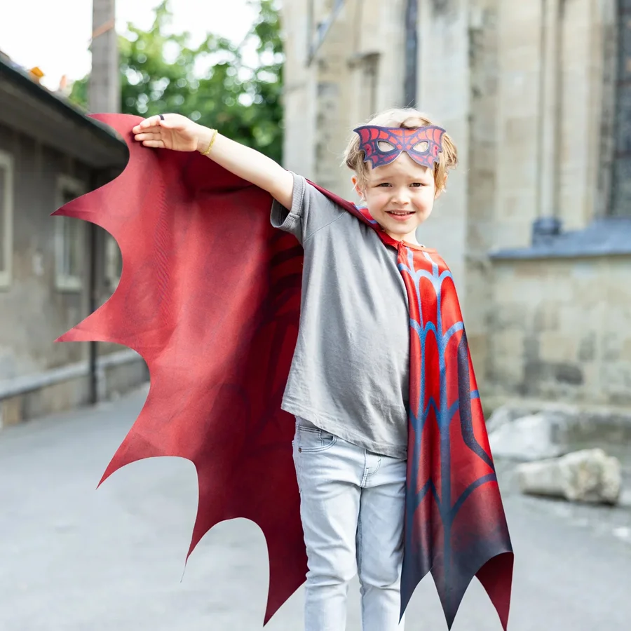 Great Pretenders Spinnencape & Maske