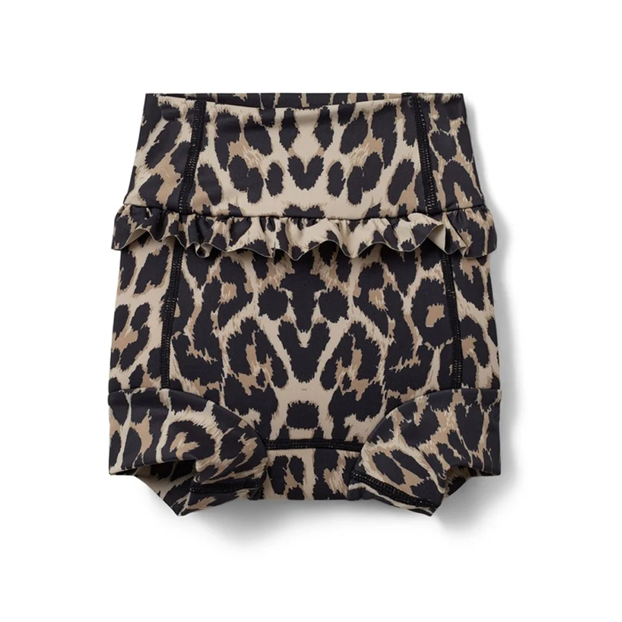 Sofie Schnoor Bethsb Badehose, Light Brown Leopard