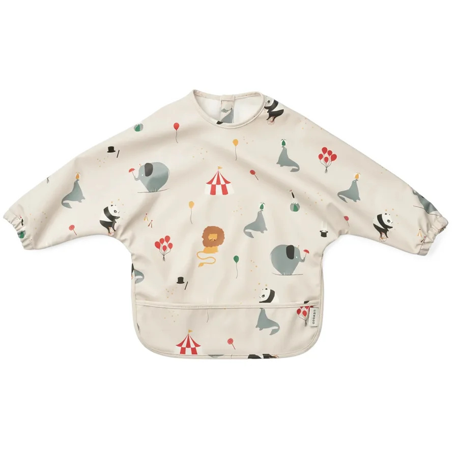 Liewood Merle Lätzchen mit Armen, circus/sandy