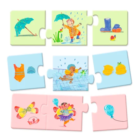 Djeco Lernspiel, Mein tägliches Leben