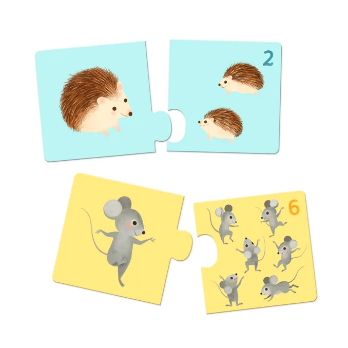 Djeco Lernspiel, Babytiere