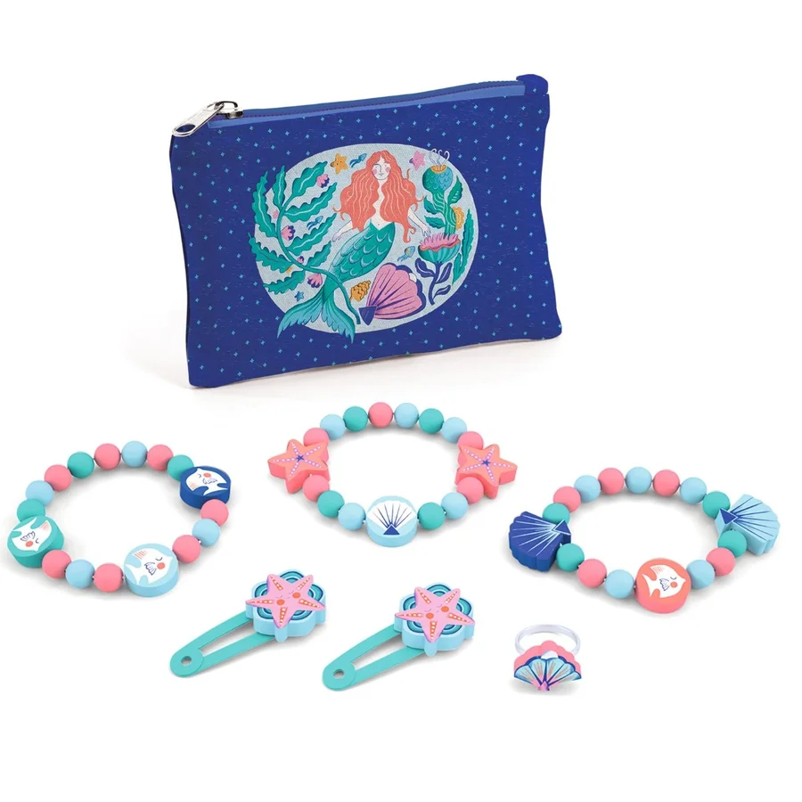 Djeco Schmuckset, Meerjungfrau Lilarose