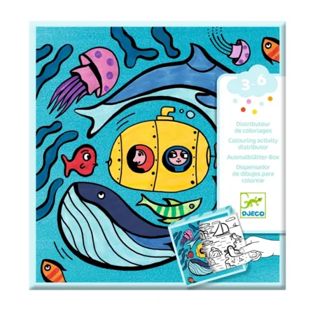 Djeco Mal- und Aktivitätsbuch, Das Meer