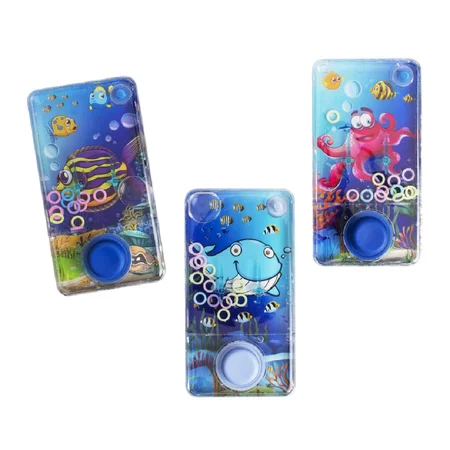 Wasserspiel mit Meerestieren, 3 verschiedene Farben