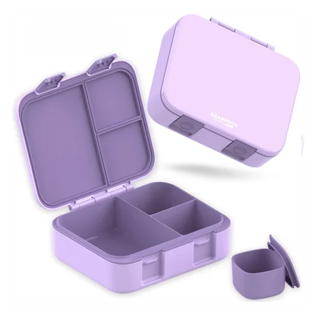 Bearfoot Bento COMPACT Brotdose, 1L - Lila Lama
