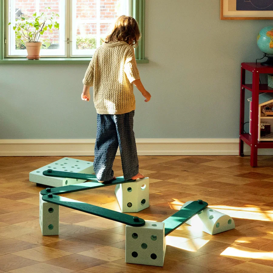 MODU Schwebebalken, 2 Teile - Forest Green